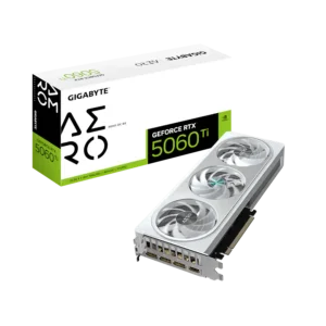 GIGABYTE - NVIDIA GeForce RTX 5060 Ti AERO OC 8G GDDR7 PCI Express 5.0 Graphics Card - White