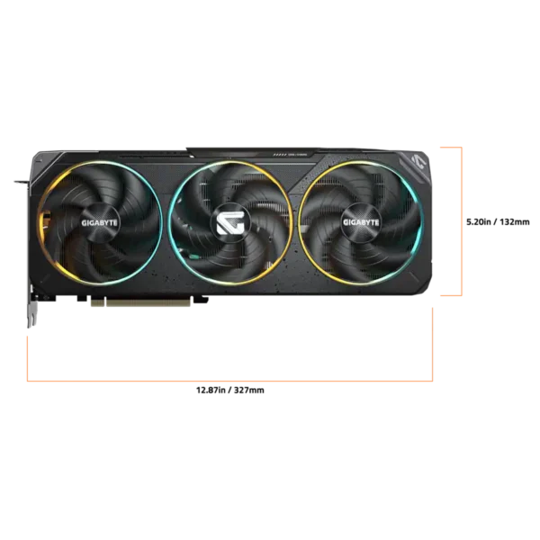 013f2aa5-4331-49ed-ab50-98e00487c670 GIGABYTE - NVIDIA GeForce RTX 5070 GAMING OC 12G GDDR7 PCI Express 5.0 Graphics Card - Black
