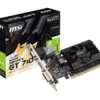 08c63b8f-72bb-4538-bf7f-2c17535fa81d MSI - GeForce GT 710 2GB DDR3 PCI Express 2.0 Low Profile Graphics Card GT 710 2GD3 LP
