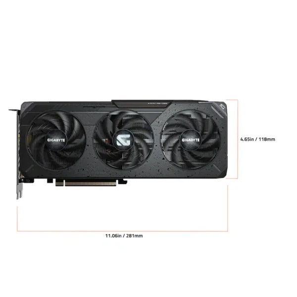 GIGABYTE - Radeon RX 9060 XT GAMING OC 8G GDDR6 PCI Express 5.0 Graphics Card - Black