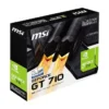 0a14b2a2-1d56-4cb2-8d62-8aa5838eaa01 MSI - GeForce GT 710 2GB DDR3 PCI Express 2.0 Low Profile Graphics Card GT 710 2GD3 LP