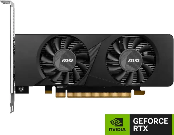 10adc74c-5012-4065-b560-b10096423155 MSI - NVIDIA GeForce RTX 3050 Graphic Card - 6 GB GDDR6 - Low-profile - 7680 x 4320 - 1.49 GHz Boost Clock - 96 bit Bus
