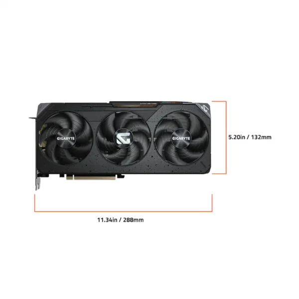 169fd6e6-6695-4013-bbba-c51348758700 GIGABYTE - Radeon RX 9070 GRE GAMING OC 12G GDDR6 PCI Express 5.0 Graphics Card - Black