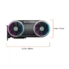 GIGABYTE - AORUS GeForce RTX 5070 INFINITY 12G PCIe 5.0 Graphics Card - Black