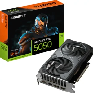 1bcfe814-4205-4763-b081-509ca7110f95 GIGABYTE - GeForce RTX 5050 WINDFORCE OC 8GB GDDR6 PCI Express 5.0 Graphics Card - Black