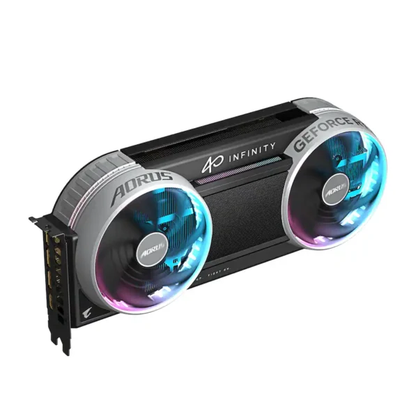 GIGABYTE - AORUS GeForce RTX 5080 INFINITY 16G PCIe 5.0 Grapics Card - Black