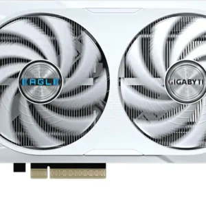 2cd51d5f-a03b-446a-8fdb-267e3b781271 GIGABYTE - GeForce RTX 5060 EAGLE OC ICE 8G Graphics Card, 8GB 128-bit GDDR7, PCIe 5.0, WINDFORCE cooling system - White