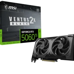 2ffc70dc-3ade-4a68-b093-4f880215fb9f MSI - NVIDIA GeForce RTX 5060 Ti 8GB GDDR7 VENTUS 2X OC PLUS PCI Express 5.0 Graphics Card - Black