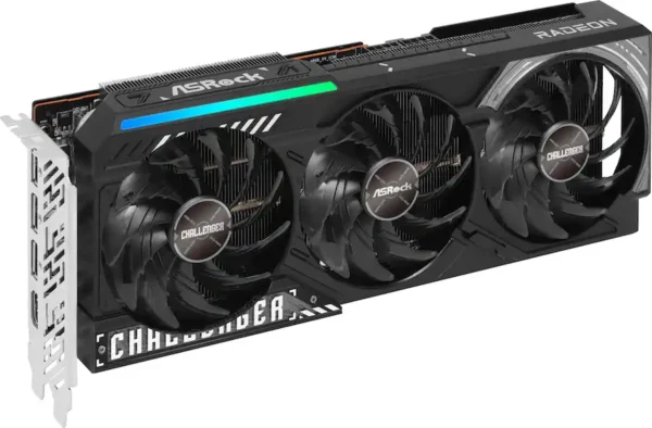 304998e2-ecf0-4c18-b22a-27a0f3dff7d5 ASRock - Challenger Radeon RX 9070 16GB GDDR6 PCI Express 5.0 Graphics Card