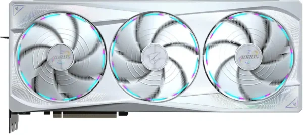 325a90c8-5e0f-422e-b674-1ae8599cb44b GIGABYTE - NVIDIA GeForce RTX 5090 AORUS MASTER ICE 32G GDDR7 PCI Express 5.0 Graphics Card - White