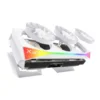 XFX RX 9070 XT Mercury OC White Magnetic Air Edition RGB 16GB Graphics Card