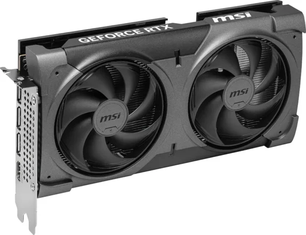MSI - NVIDIA GeForce RTX 5060 Ti 8GB GDDR7 VENTUS 2X OC PLUS PCI Express 5.0 Graphics Card - Black