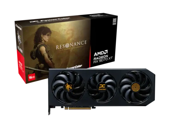 3e44c19b-1245-4a71-a86c-a11e7e2522d5 PowerColor - Hellhound Radeon RX 9070 XT 16GB GDDR6 PCI Express 5.0 x16 ATX Graphics Card RX9070XT 16G-L/OC/RES