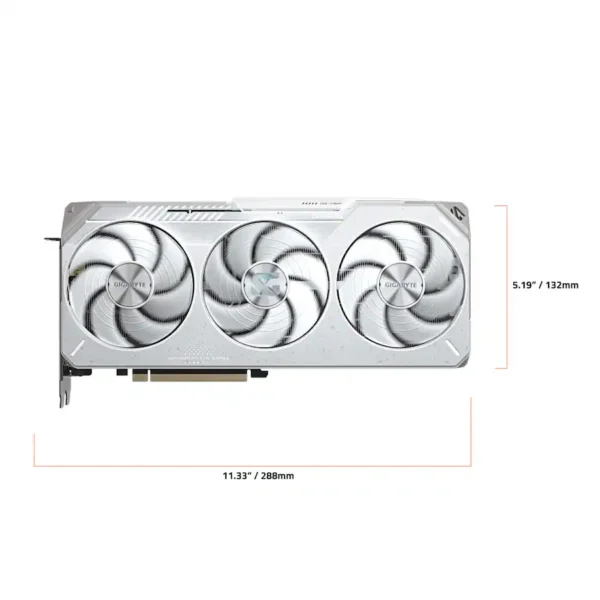 414f3b6a-440b-4c42-bda0-2a91c53e95d6 GIGABYTE - Radeon RX 9070 XT GAMING OC ICE 16G Graphics Card - White