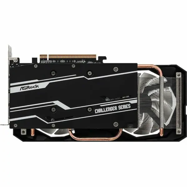 4af74a38-6050-42f8-935f-b427b4e6ccd0 ASRock - AMD RX 7600 Challenger 8GB GDDR6 OC PCIe 4.0 Graphic Card - Black