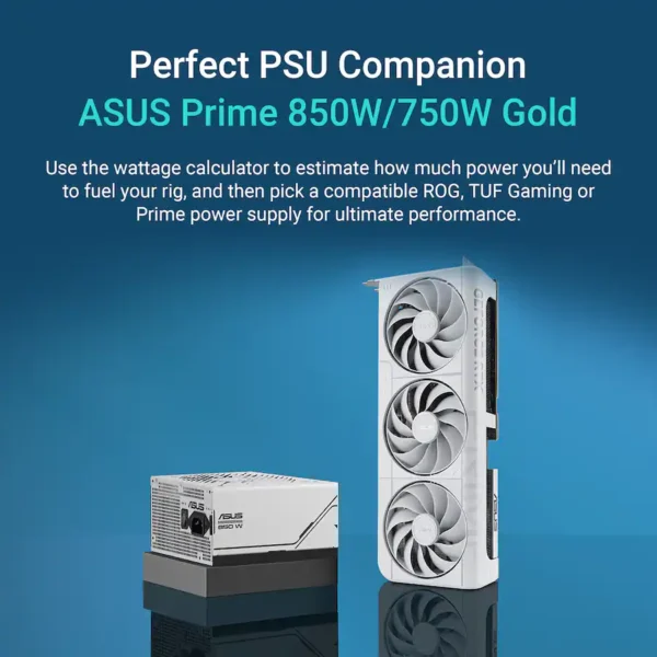 ASUS - PRIME NVIDIA GeForce RTX 5070 OC Edition 12GB GDDR7 PCI Express 5.0 Graphics Card - White