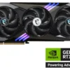 MSI - NVIDIA GeForce RTX 5080 16G GAMING TRIO OC 16GB GDDR7 PCI Express Gen 5 Graphics Card - Black