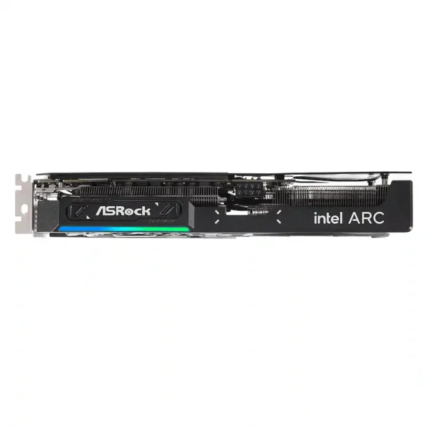 ASRock - Intel Arc B580 Challenger 12GB GDDR6 OC PCIe 4.0 Graphic Card - Black