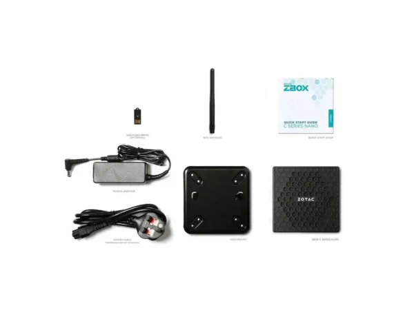 5bb617b5-b6c0-4d6d-8c1f-835d1fc2ec64 ZOTAC - ZBOX CI337 NANO Fanless Mini PC, Intel N100, UHD Graphics, HDMI/DP, Barebones (No RAM/SSD/OS)