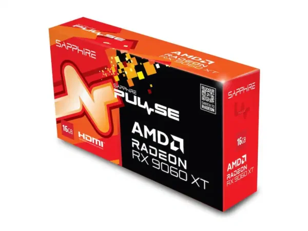 5d4bba5d-a9e2-4fa6-b97b-a1c846793d9d Sapphire - PULSE Radeon RX 9060 XT 16GB GDDR6 PCI Express 5.0 x16 ATX Graphics Card 11350-03-20G