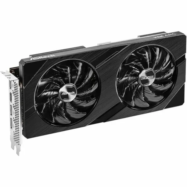 ASRock - Intel Arc A580 Challenger 8GB GDDR6 OC PCIe 4.0 Graphic Card - Black