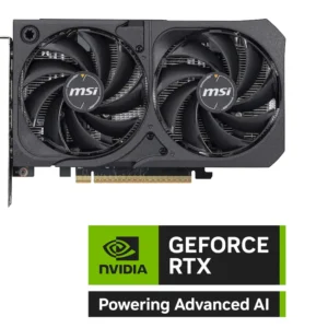 MSI - NVIDIA GeForce RTX 5050 8G SHADOW 2X OC 8GB GDDR6 PCI Express Gen 5 Graphics Card - Black