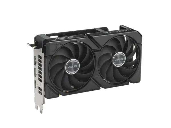 5f1975fc-44f1-43b6-a92b-84a432ead381 ASUS - Dual Radeon RX 9060 XT 16GB GDDR6 PCI Express 5.0 x16 ATX Graphics Card DUAL-RX9060XT-16G