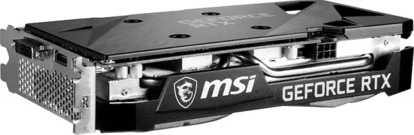 MSI - NVIDIA RTX 3050 VENTUS 2X XS 8G OC - 8GB GDDR6 - PCI Express 4.0 - Graphics Card - Black
