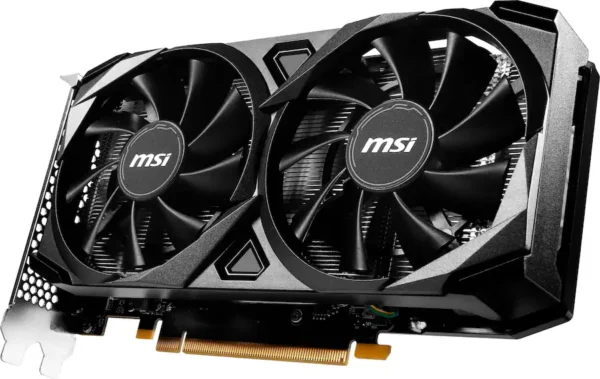 MSI - NVIDIA RTX 3050 VENTUS 2X XS 8G OC - 8GB GDDR6 - PCI Express 4.0 - Graphics Card - Black