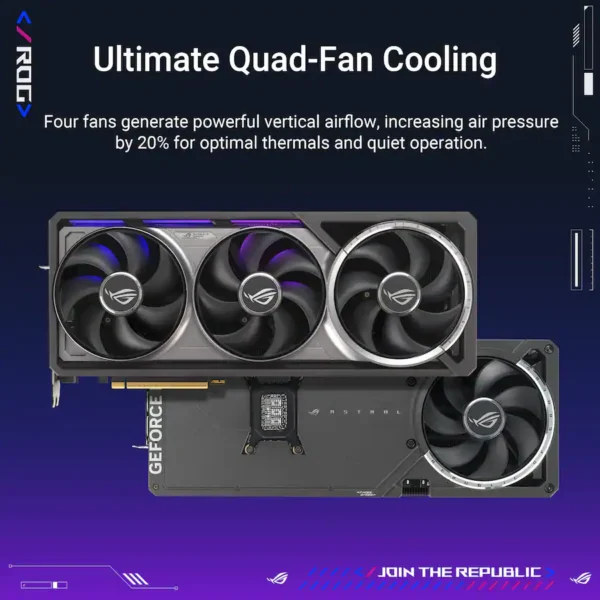 ASUS - ROG Astral NVIDIA GeForce RTX 5080 16GB GDDR7 PCI Express 5.0 Graphics Card - Black
