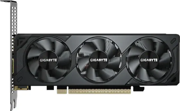 69b2b7f6-e39a-467b-b943-1a97aa25daa7 GIGABYTE - GeForce RTX 5060 OC Low Profile 8G Graphics Card, 8GB 128-bit GDDR7, PCIe 5.0, Supports up to 4 displays - Black