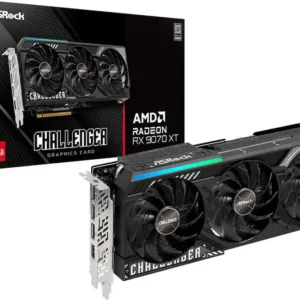6c87f892-15e2-4e62-a7d4-a9a4af80f9d0 ASRock - Challenger Radeon RX 9070 XT 16GB GDDR6 PCI Express 5.0 Graphics Card