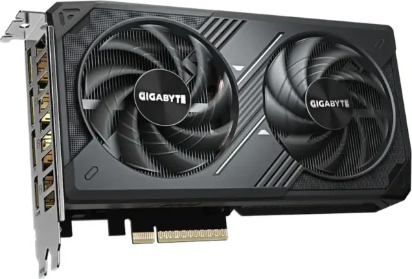 70f936b8-2bfe-474c-9c43-84f27b26166f GIGABYTE - GeForce RTX 5060 WINDFORCE OC 8G Graphics Card, 8GB 128-bit GDDR7, PCIe 5.0, WINDFORCE cooling system - Black