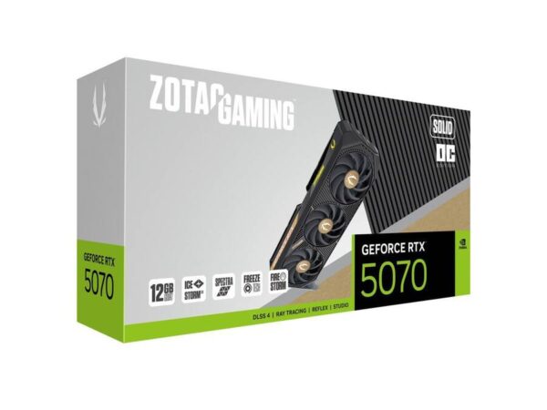 7630772c-98ab-4750-8ffd-a186e733282b Refurbished Excellent - Solid OC GeForce RTX 5070 12GB 192-Bit GDDR7 PCI Express 5.0 DLSS 4.0 Graphics Card ZOTAC GAMING ZT-B50700J-10P