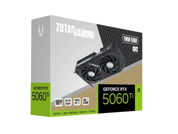 769c61e5-c5f1-40d7-bc6c-a8c3253498a6 ZOTAC - Twin Edge OC GeForce RTX 5060 Ti 16GB GDDR7 PCI Express 5.0 x8 ATX Video Card ZT-B50620H-10A