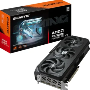 GIGABYTE - Radeon RX 9070 XT GAMING OC 16G GDDR6 PCI Express 5.0 Graphics Card - Black
