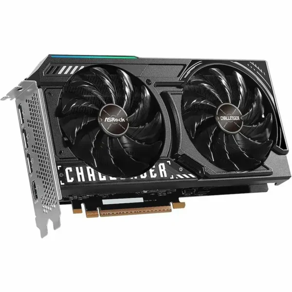 ASRock - Intel Arc B570 Challenger 10GB GDDR6 OC PCIe 4.0 Graphic Card - Black
