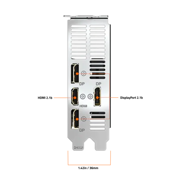 8826b884-d936-4e1e-be55-fd3fe81b536b GIGABYTE - GeForce RTX 5060 OC Low Profile 8G Graphics Card, 8GB 128-bit GDDR7, PCIe 5.0, Supports up to 4 displays - Black