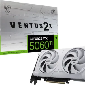 8fbaf31a-365b-4e44-81b7-24d5e80727ca MSI - NVIDIA GeForce RTX 5060 Ti 8GB GDDR7 VENTUS 2X OC PLUS PCI Express 5.0 Graphics Card - White