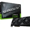 91b0eb68-7233-49f8-b911-dd6e7d91e442 MSI - NVIDIA GeForce GeForce RTX 5080 16G SHADOW 3X OC 16GB GDDR7 PCI Express Gen 5 Graphics Card - Black