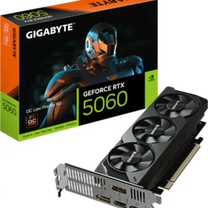 9a7cd5c4-4b52-4b9f-b256-6749b06f3d31 GIGABYTE - GeForce RTX 5060 OC Low Profile 8G Graphics Card, 8GB 128-bit GDDR7, PCIe 5.0, Supports up to 4 displays - Black