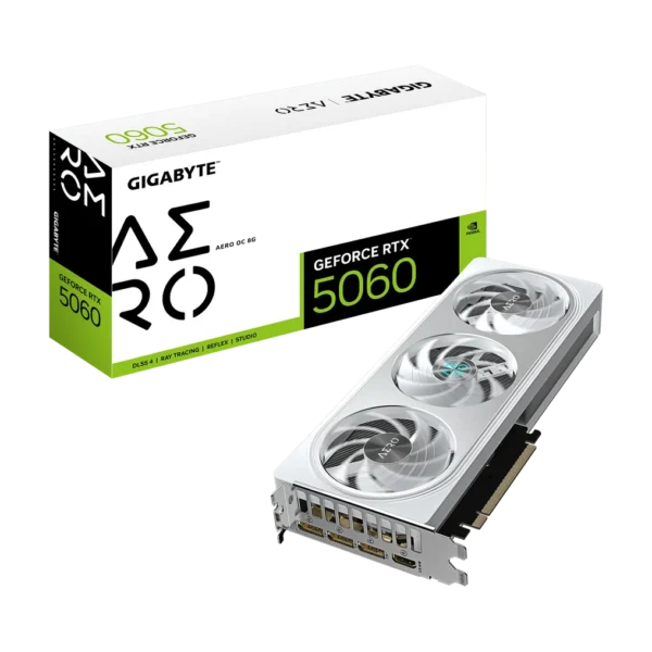 Gigabyte RTX 5060 Aero OC 8GB Graphics Card