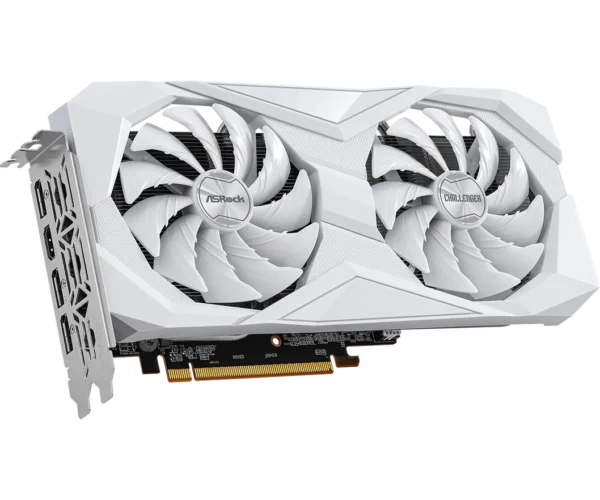 RadeonRX6600ChallengerWhite8GB_L4_1059x882 8GB ASRock RX 6600 Challenger White Graphics Card