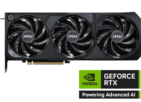 a08e688f-e4d8-436b-8144-727de93dd608 MSI - NVIDIA GeForce GeForce RTX 5080 16G SHADOW 3X OC 16GB GDDR7 PCI Express Gen 5 Graphics Card - Black