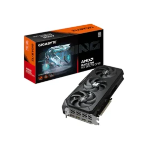 GIGABYTE - Radeon RX 9070 GRE GAMING OC 12G GDDR6 PCI Express 5.0 Graphics Card - Black