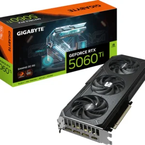 GIGABYTE - NVIDIA GeForce RTX 5060 Ti GAMING OC 8G GDDR7 PCI Express 5.0 Graphics Card - Black