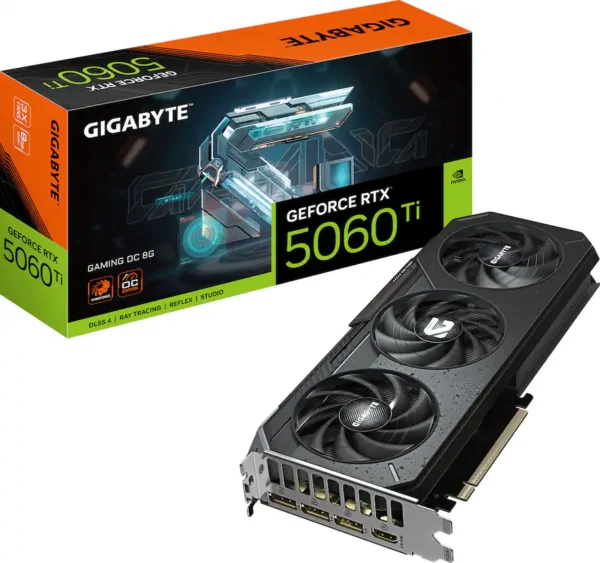 a496d8c2-6348-478c-927f-8fcdff5dd3e7 GIGABYTE - NVIDIA GeForce RTX 5060 Ti GAMING OC 8G GDDR7 PCI Express 5.0 Graphics Card - Black