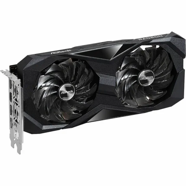 a5faf8d5-6ea4-44cd-8c14-0f94461f54de ASRock - AMD RX 7600 Challenger 8GB GDDR6 OC PCIe 4.0 Graphic Card - Black