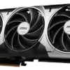 MSI - NVIDIA GeForce RTX 5080 16G VENTUS 3X OC 16GB GDDR7 PCI Express Gen 5 Graphics Card - Black