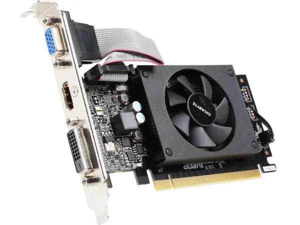 bdc598c0-6c9e-492d-b9ad-a76fe0ddef2d GIGABYTE - GeForce GT 710 2GB DDR3 PCI Express 2.0 Low Profile Graphics Card GV-N710D3-2GL REV2.0